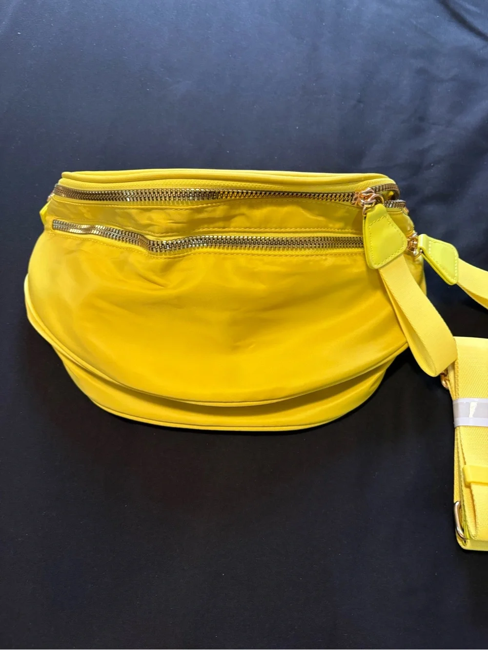 Yellow Women's Crossbody Belt Bag